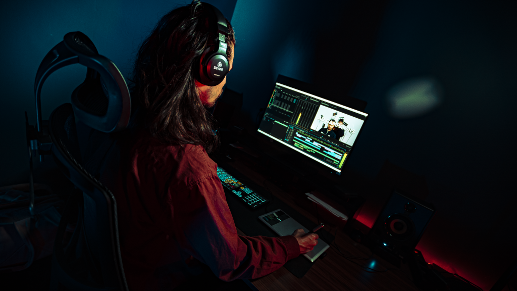 Voorbeeld video shoot