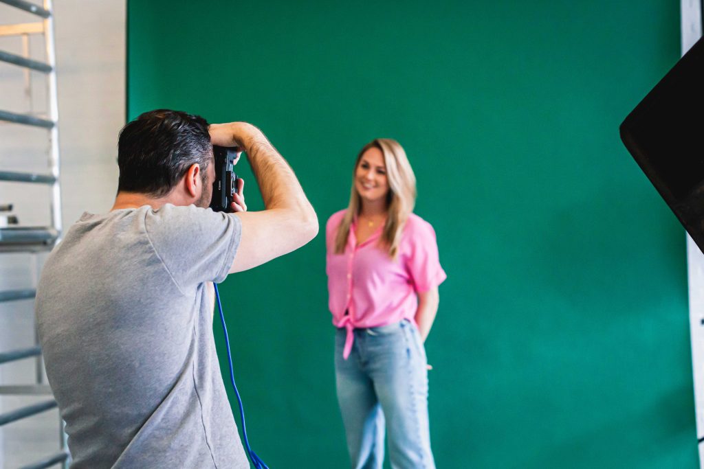 Voorbeeld video shoot