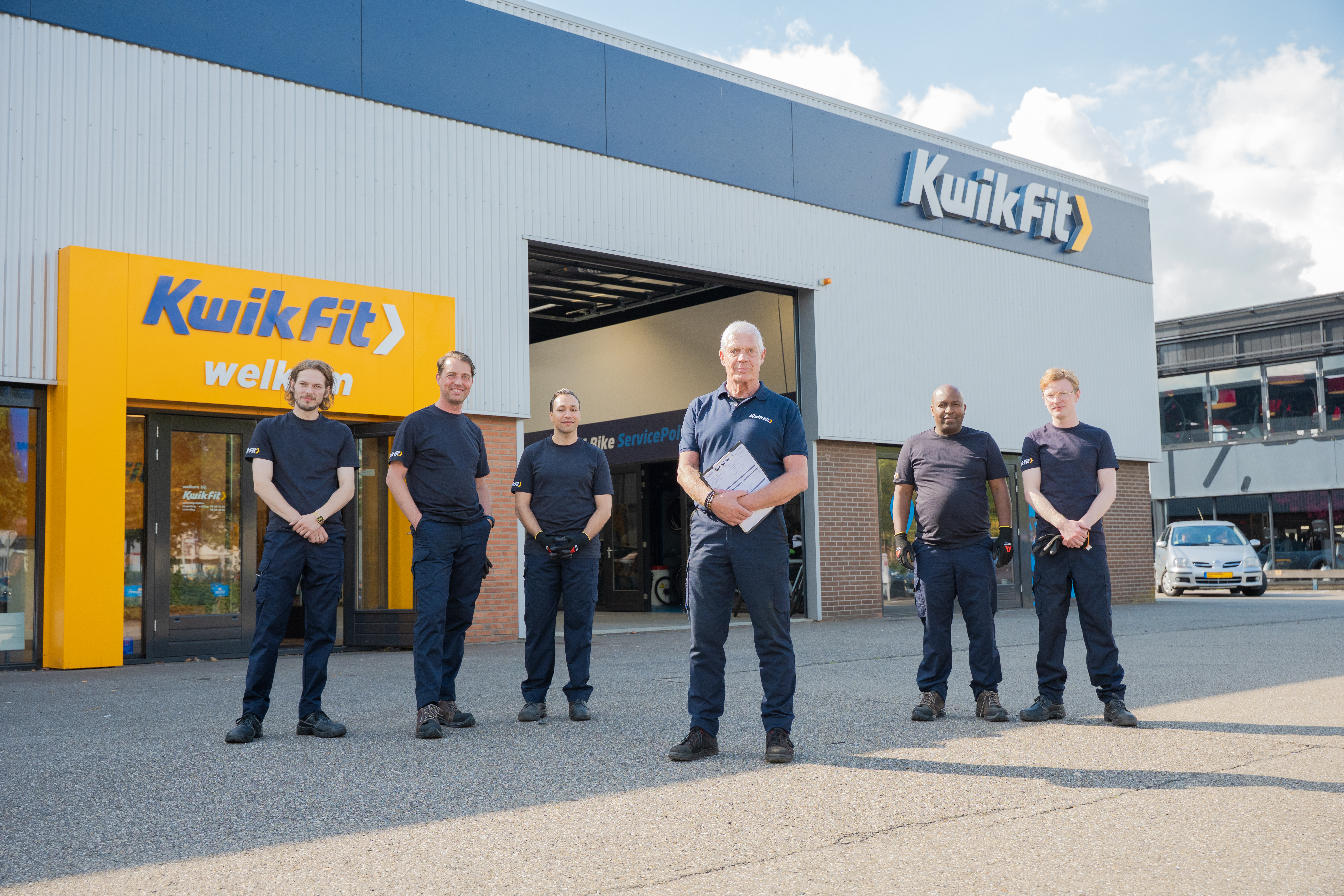 Werknemers van KwikFit